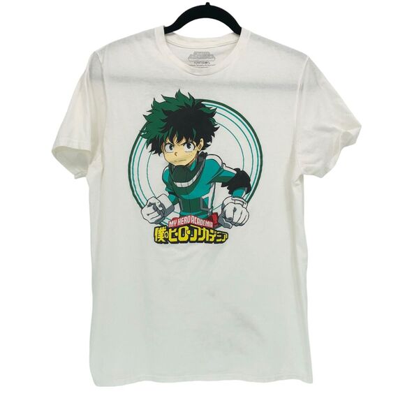 My Hero Academia Funimation T Shirt Adult M 38/40 100% Cotton Graphic Tee Anime - Picture 1 of 6